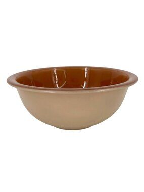 Pyrex 323 1.5L Autumn Rainbow Beige Brown Glass Vintage Mixing Bowl